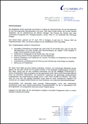 Starmobility GmbH Zwischenzeugnis 1/2
