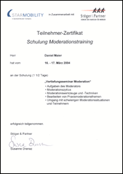 Moderationstraining