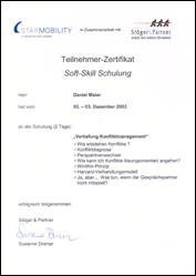 Soft Skill Schulung