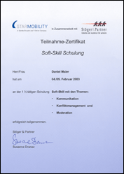 Soft Skill Schulung