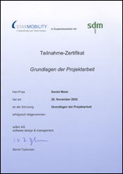 Schulung Projektarbeit